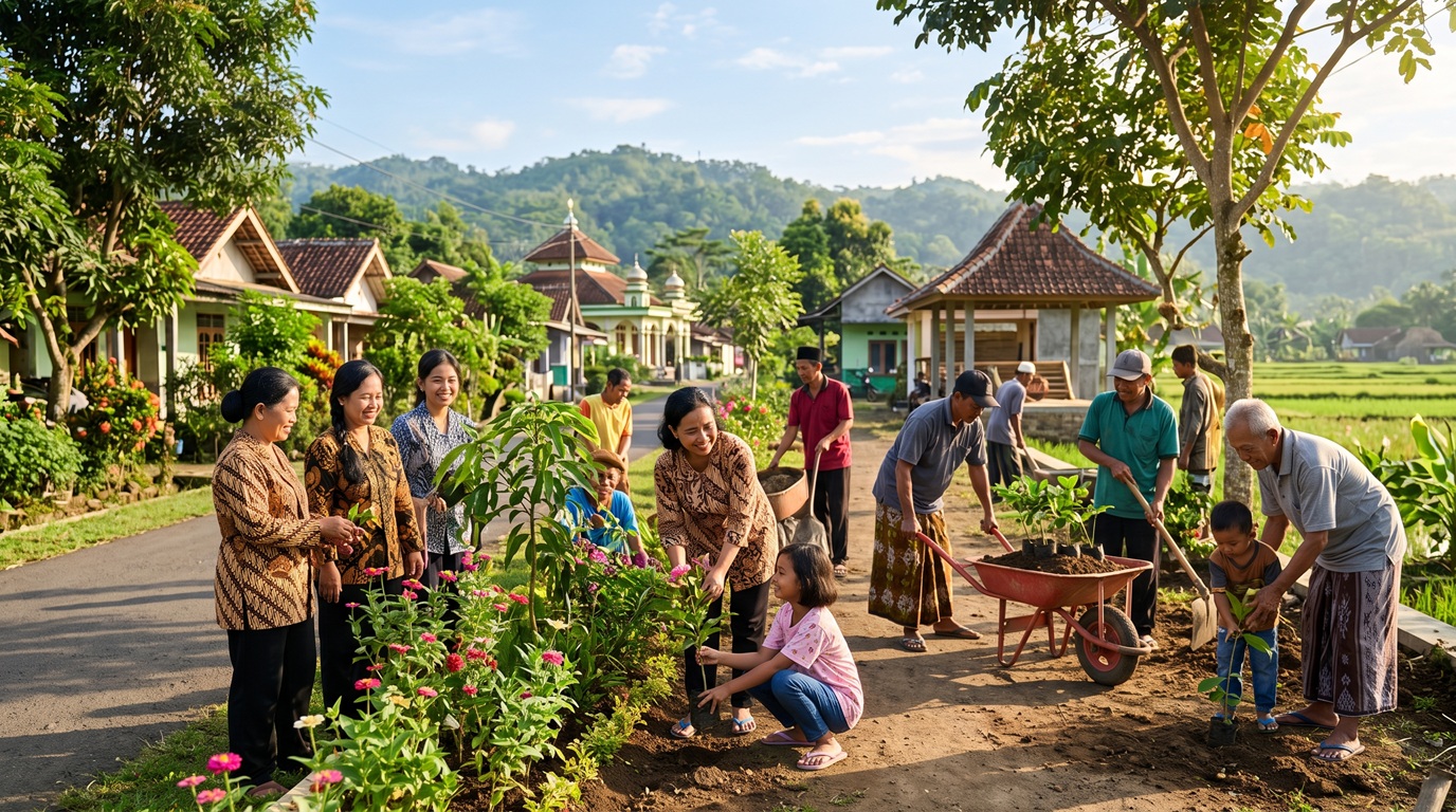Banner Kampung Linggang Amer